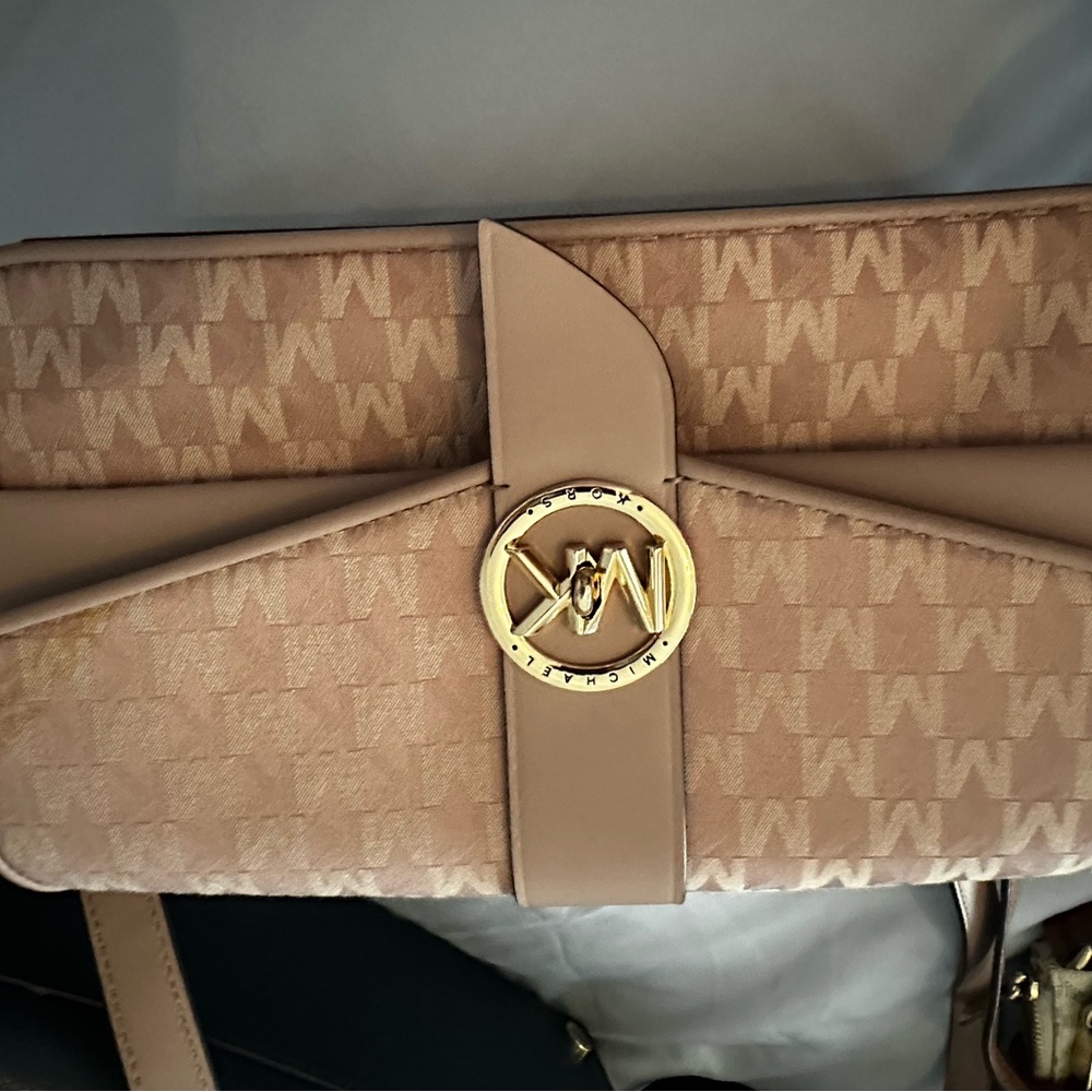 Michael Kors Pink Clutch Bag